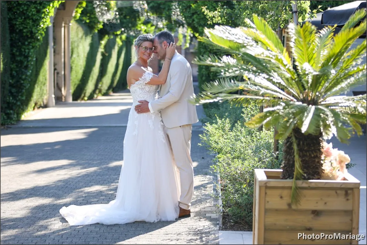 Chloé et Morgan, les fondateurs de l'histoire d'Evidence & Emotions, le jour de leur mariage